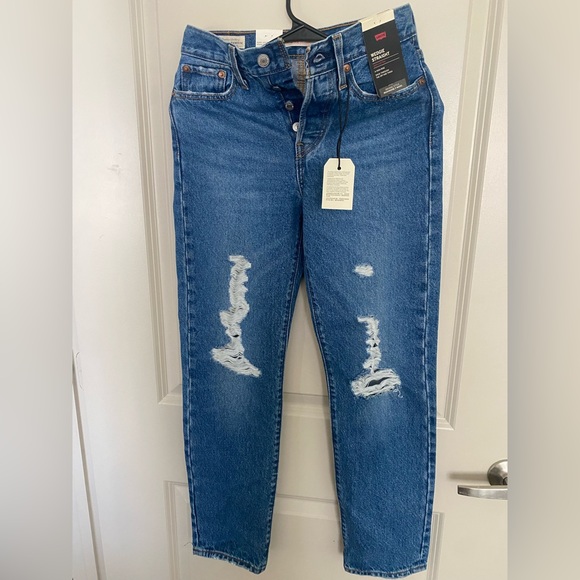 Levi’s womens straigh jeans size 24 - Picture 1 of 6